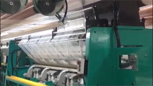 GE2886 Jakarlı Battaniye & Peluş Kumaş Çözgü Örgü Makinası