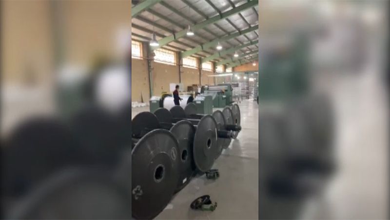 GE2888 Battaniye Çözgü Örme Makinası