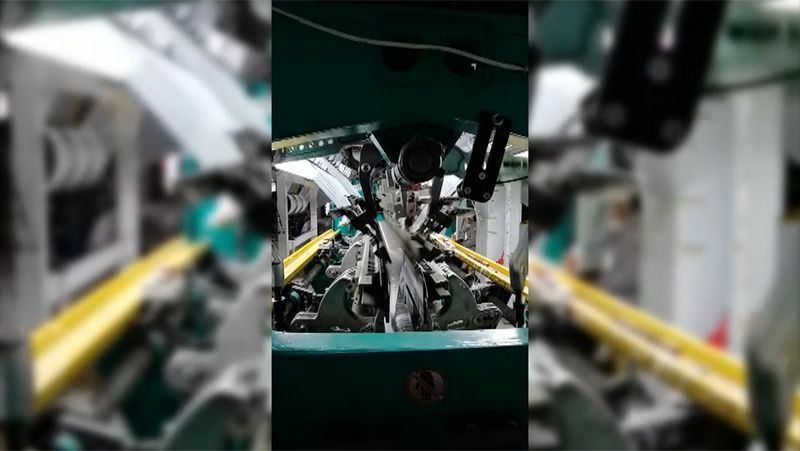GE288-IIB Suni Kürk Çözgü Örgü Makinası