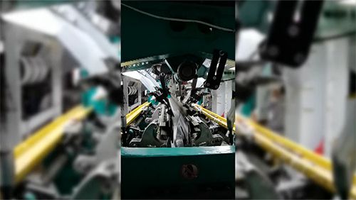 GE288-IIB Suni Kürk Çözgü Örgü Makinası