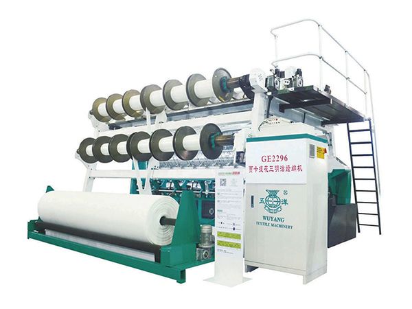 GE2296-6/1 Jakarlı Sandviç (Spacer) Kumaş Çözgü Örgü Makinası