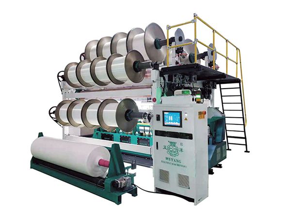 GE386 Yüksek Hızlı Peluş Kumaş Çözgü Örgü Makinası