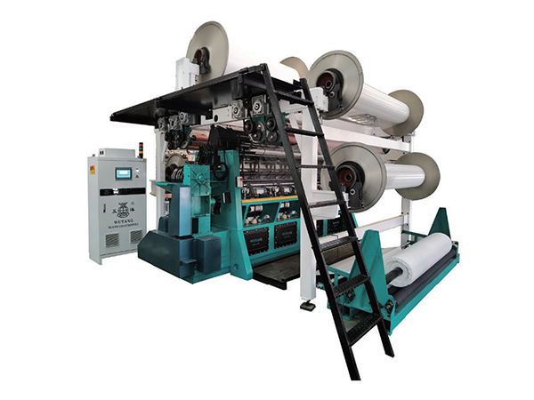 GE385 Yüksek Hızlı Peluş Kumaş Çözgü Örgü Makinası
